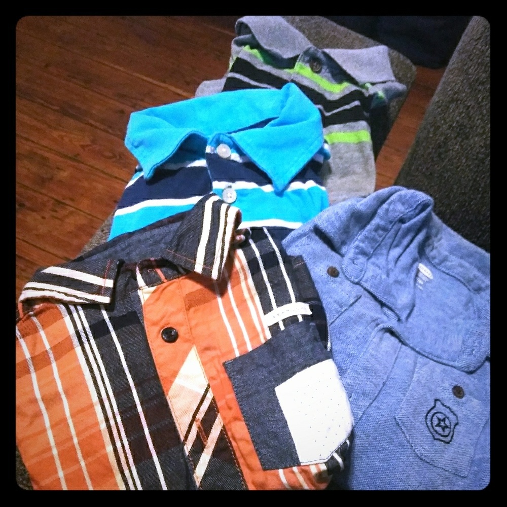 Toddler Boy Collared Shirts
